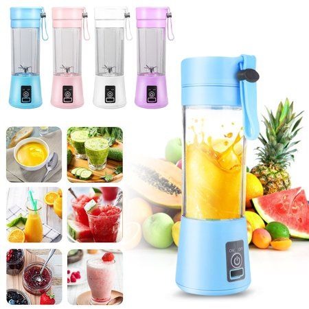 Portable USB Rechargeable Juicer Blender – Fresh Smoothies Anywhere