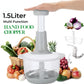 1.5L Multi-Function Hand Food Chopper – Manual Vegetable & Fruit Cutter (Strong Blades) 🥗🔪