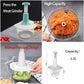 1.5L Multi-Function Hand Food Chopper – Manual Vegetable & Fruit Cutter (Strong Blades) 🥗🔪