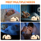 Cute Panda LED Night Lamp with 30-Min Timer – Soft Silicone Bedside Light for Kids