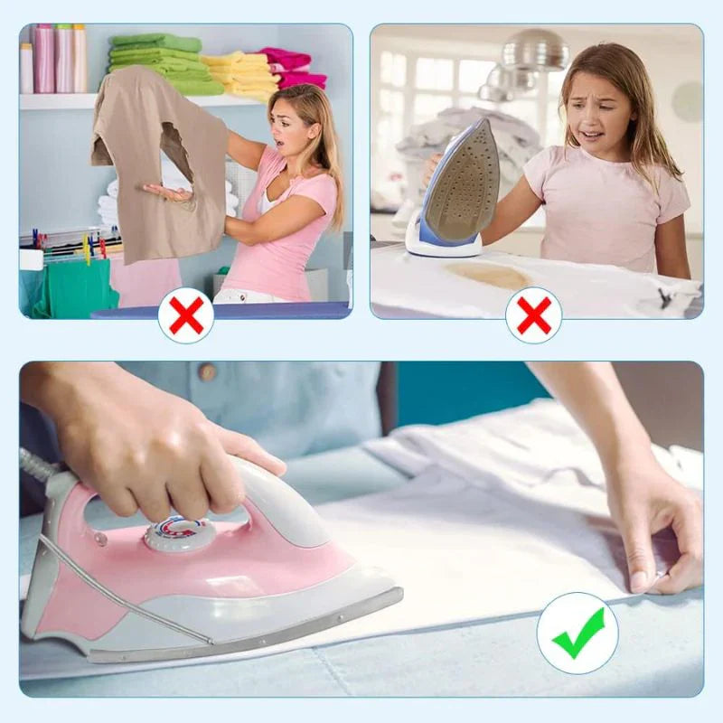 Premium Teflon Iron Cover – Non-Stick Heat Resistant Soleplate Protector