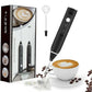Rechargeable Electric Milk Frother – 2-in-1 Coffee Beater & Egg Whisk