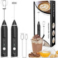 Rechargeable Electric Milk Frother – 2-in-1 Coffee Beater & Egg Whisk