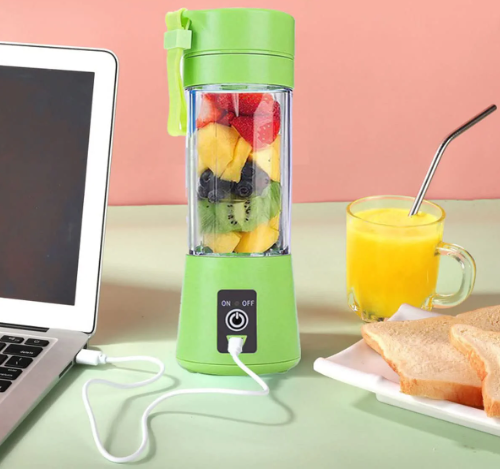 Portable USB Rechargeable Juicer Blender – Fresh Smoothies Anywhere