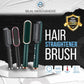 2-in-1 Hair Straightening Brush – Fast Heating Hair Straightener & Styling Comb for Smooth, Silky Hair