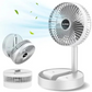Portable Rechargeable Mini Fan – Ultra Quiet Sleep Cooling Fan with Gentle Airflow (USB Powered)