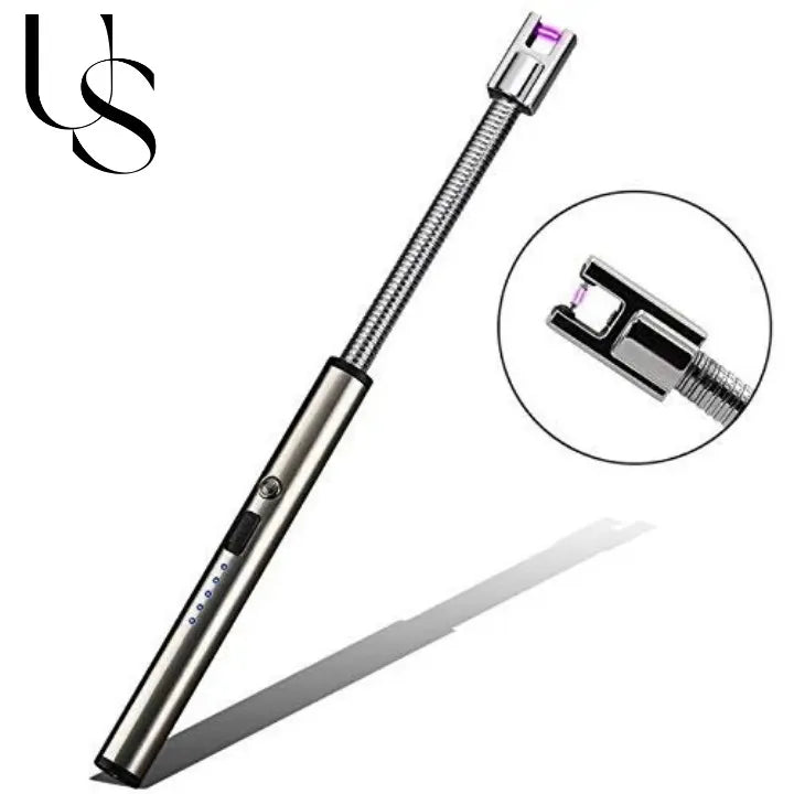 USB Rechargeable Electric Arc Lighter – 720° Flexible Windproof Plasma Lighter