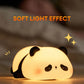 Cute Panda LED Night Lamp with 30-Min Timer – Soft Silicone Bedside Light for Kids